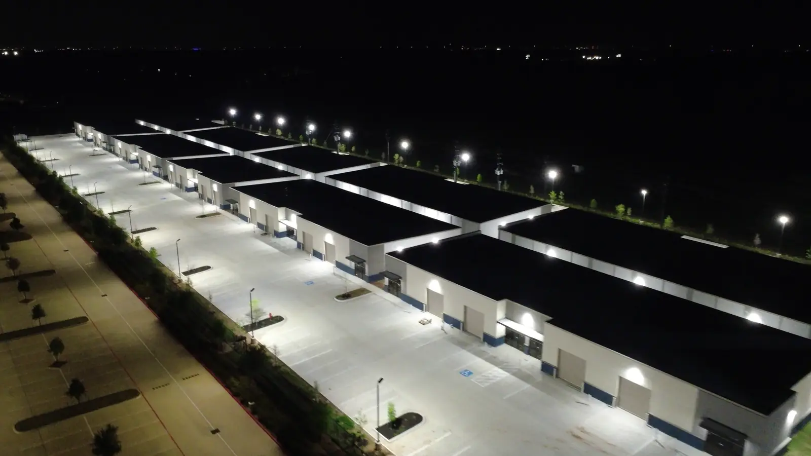 The lot under the lights